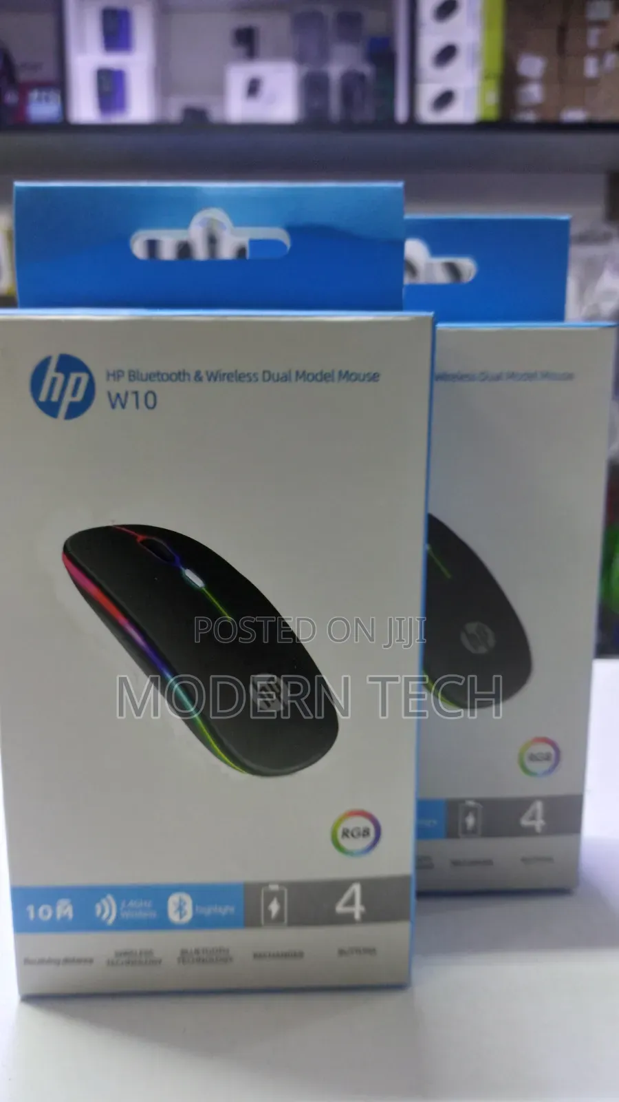Hp W10 Wireless Bluetooth Mouse Black