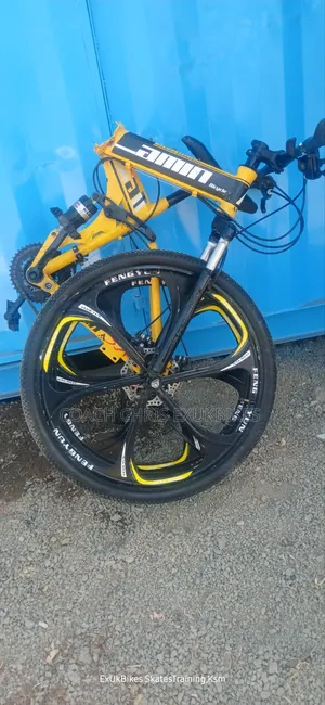 Ex Uk Folding Bike W/ Original Non Breaking Chrome Sports Rims