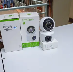 Simcard 4g Indoor Dual Lens PTZ Camera With 2 Way Audio
