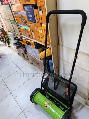 Manual Push Lawn Mower With Grass/ Lawnmower