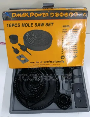 16pc Dmax Holesaw Set/16pc Quality Dmax Holesaw Set