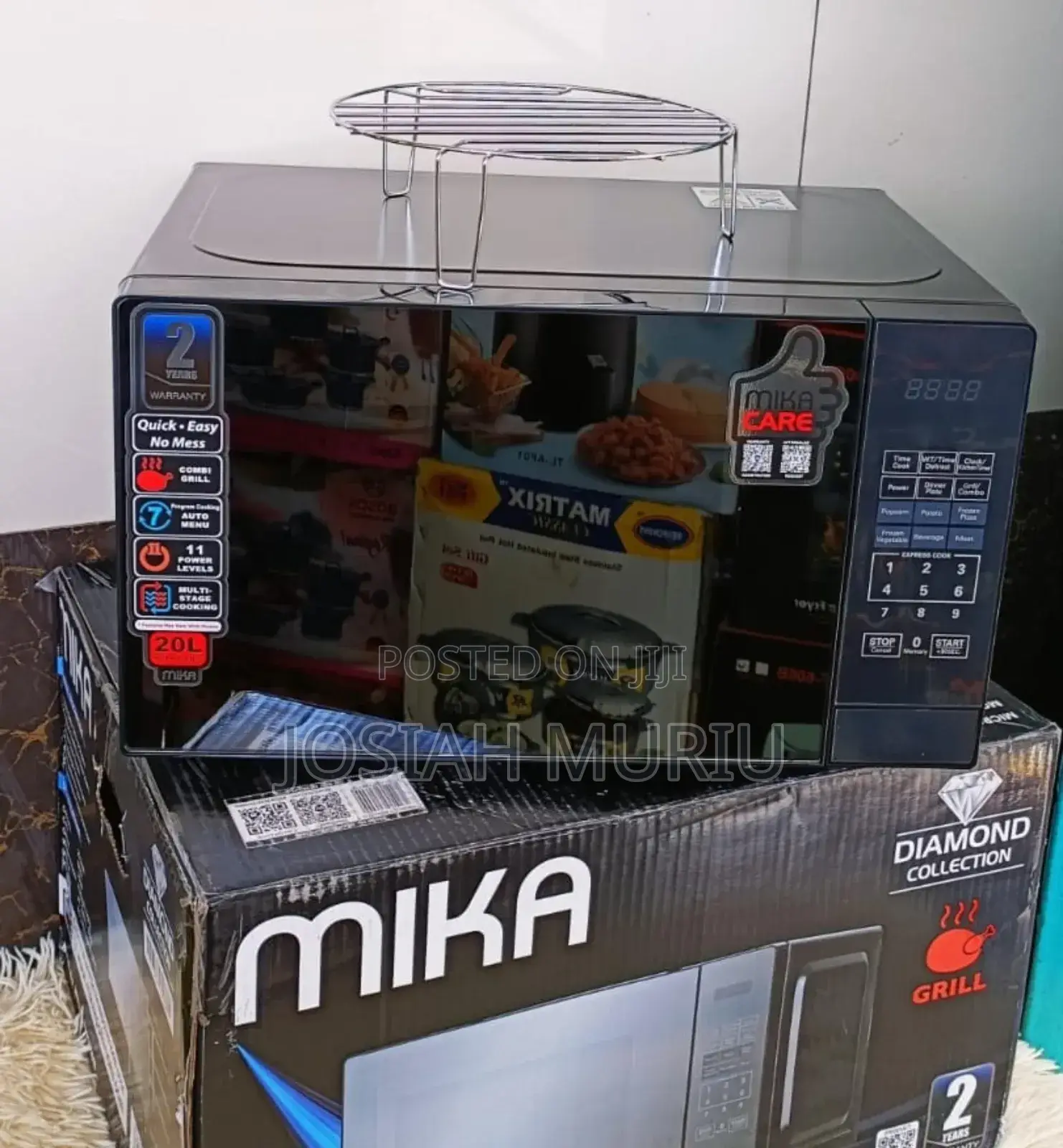 Mika Microwave 20l Glass Finish