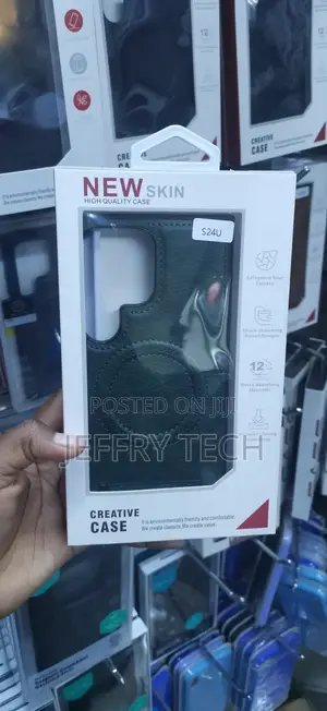 Samsung Galaxy S24 Comfortable, Anti-Slip Grip Cover.