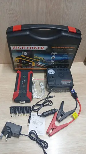 Premium Multi-Function Emergency Powermax Pro Jump Starter Kit