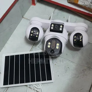5lens CCTV Cameras Outdoor Surveillance Camera Outdoor 4g Solar CCTV