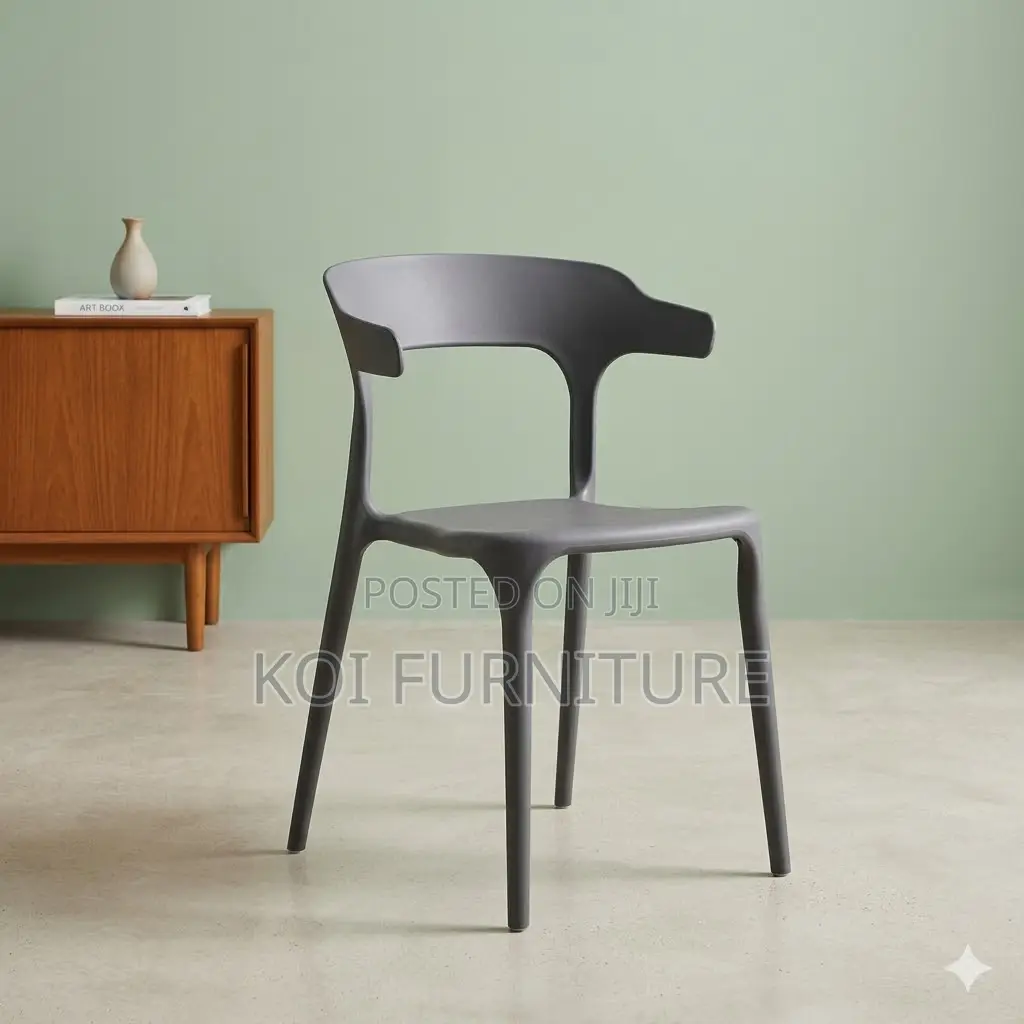 Dining Chairs; Plastic Dining Armless Chairs