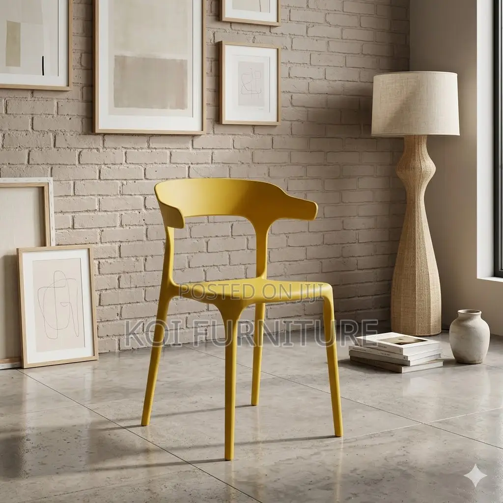 Dining Chairs; Plastic Dining Armless Chairs