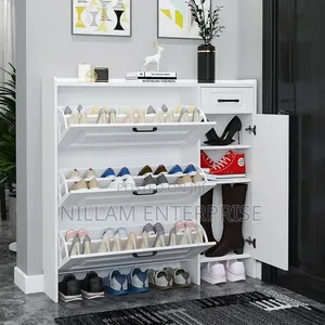 New Model Bucket Flip Shoe Cabinet