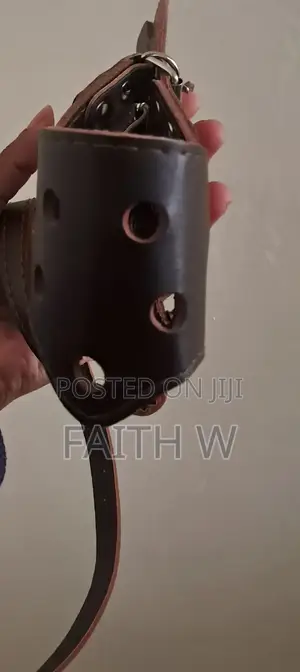 Leather Dog Muzzle