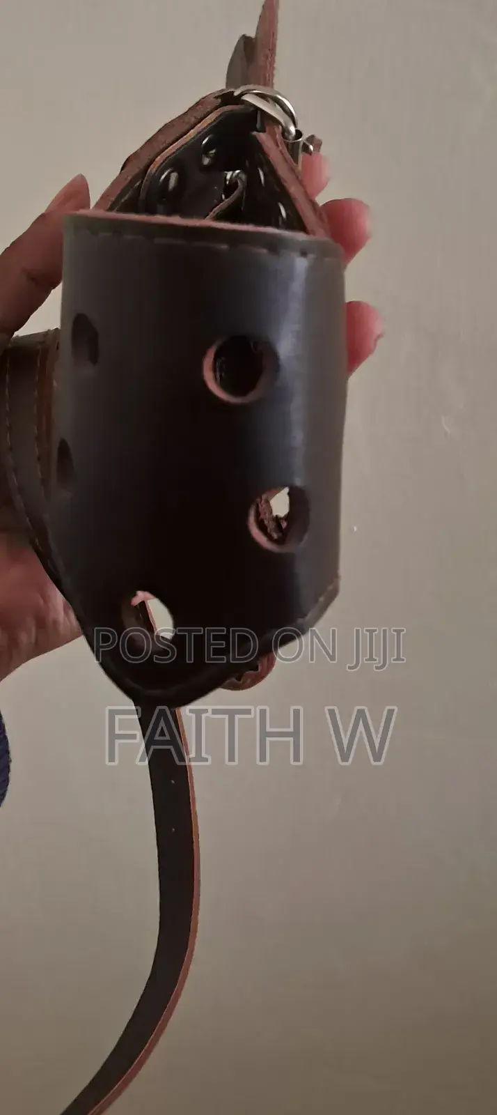 Leather Dog Muzzle
