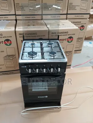 Volsmart 50*55 Full Gas Standing Cooker With Gas Oven