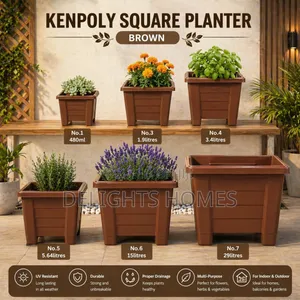 Kenpoly Square Planter 3.5l_b