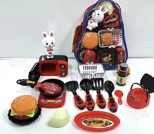 Portable, Backpack-Style Toy Kitchen Set