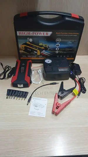 Reliable Multi-Function Auto Powermax Pro Jump Starter Kit
