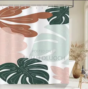 Waterproof Fabric Printed Shower Curtains Now Available