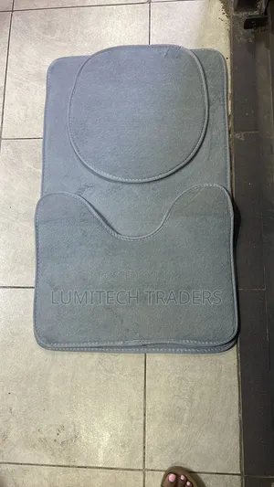 3 in 1 Toilet/Bathroom Mat Set