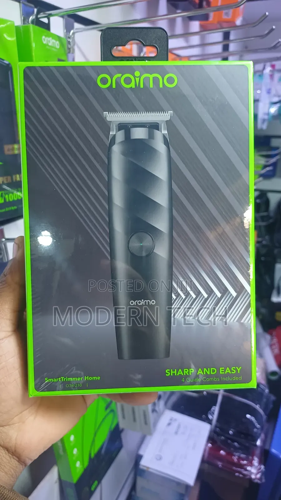 Oraimo Smarttrimmer Home Hair Clipper Beard Trimmer –