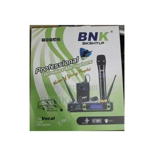 BNK 3-in-1 Wireless Microphone System – Handheld, Lavalier Headset