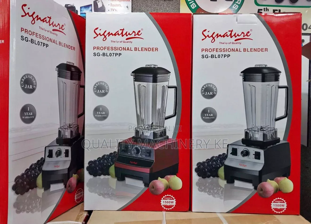 User Friendly 2l, 2000w Commercial Signature Blender