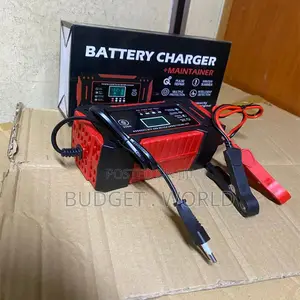 . Automatic 12v 6a Car Battery Charger – Smart Trickle Charging System