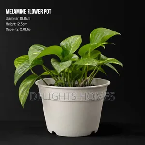*Melamine Flower Pot – B