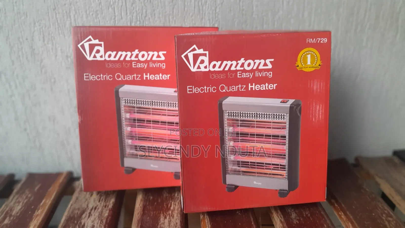 Ramtons Electric Quartz Heater(Rm/729)