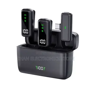 T68 Ai Noise Reduction Anc Wireless Lapel Lavalier Microphone Type C