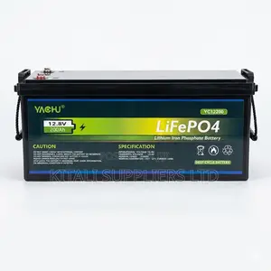 Yachu 200ah 12.8v Lithium Lifepo4 Deep Cycle Solar Battery
