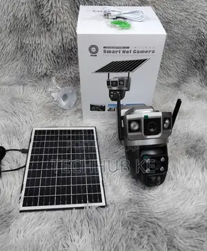 4g Solar PTZ Security Camera Dual Lens V380 Pro CCTV