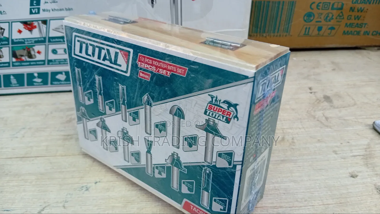 12pcs Router Bits Set