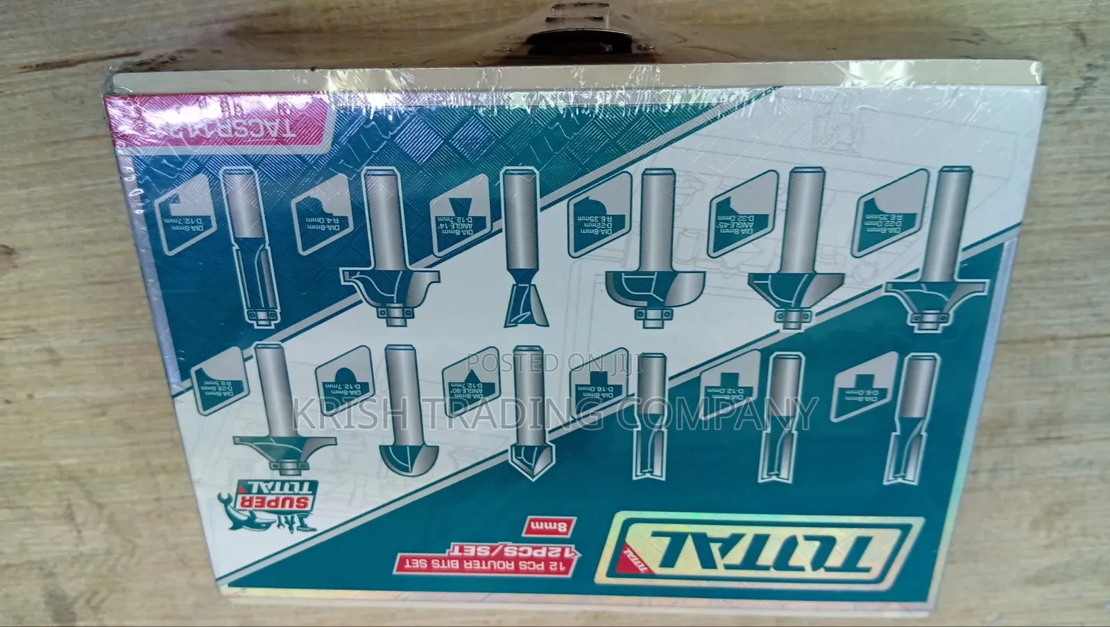 12pcs Router Bits Set