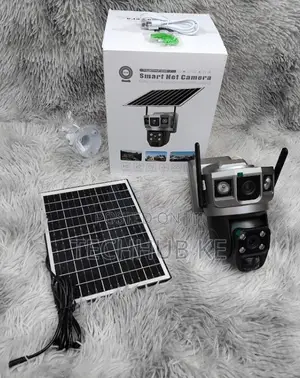 Solar Powered CCTV Camera With Sim Card Remote Viewing