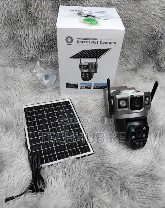 Solar Powered CCTV Camera With Sim Card Remote Viewing