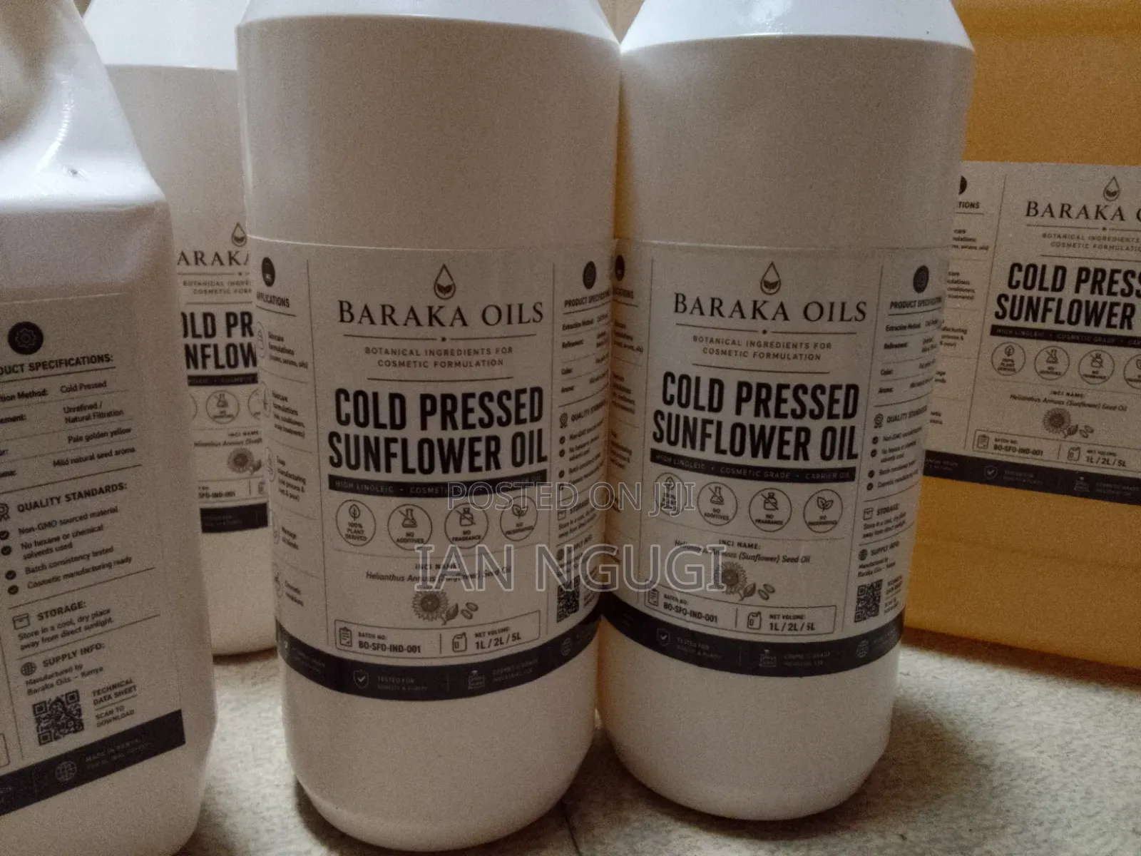 Cold Pressed Sunflower Oil