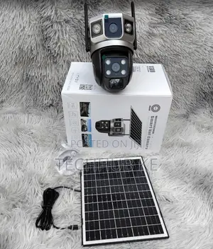 Outdoor 4g Solar CCTV Camera 360° PTZ Night Vision Camera