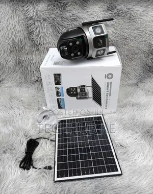 4g Solar Camera With Motion Detection Two-Way Audio