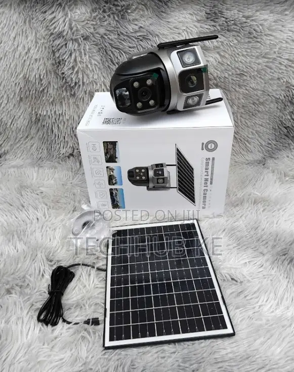 4g Solar Camera With Motion Detection Two-Way Audio