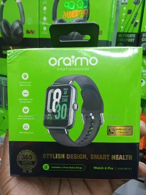 Oraimo Watch 6 Pro 1.66" Display Screen Waterproof Smart Watch