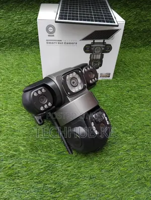3 Lens 4g Solar Security CCTV Camera Outdoor PTZ CCTV Camera