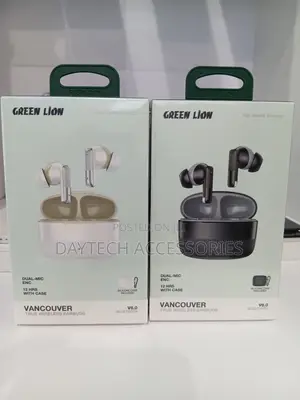 Green Lion Vancouver True Wireless Earbuds Featuring a Matte Finish.