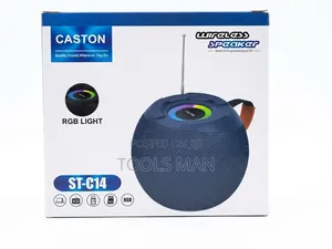 Caston St-C14 Portable Wireless Speaker With RGB Light Fm Radio.