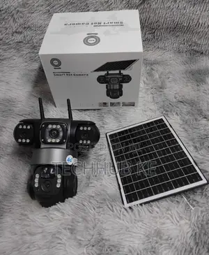 4g Solar PTZ Camera Triple Lens With Smart Motion Tracking