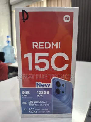 New Xiaomi Redmi 15C 4G 128 GB Blue