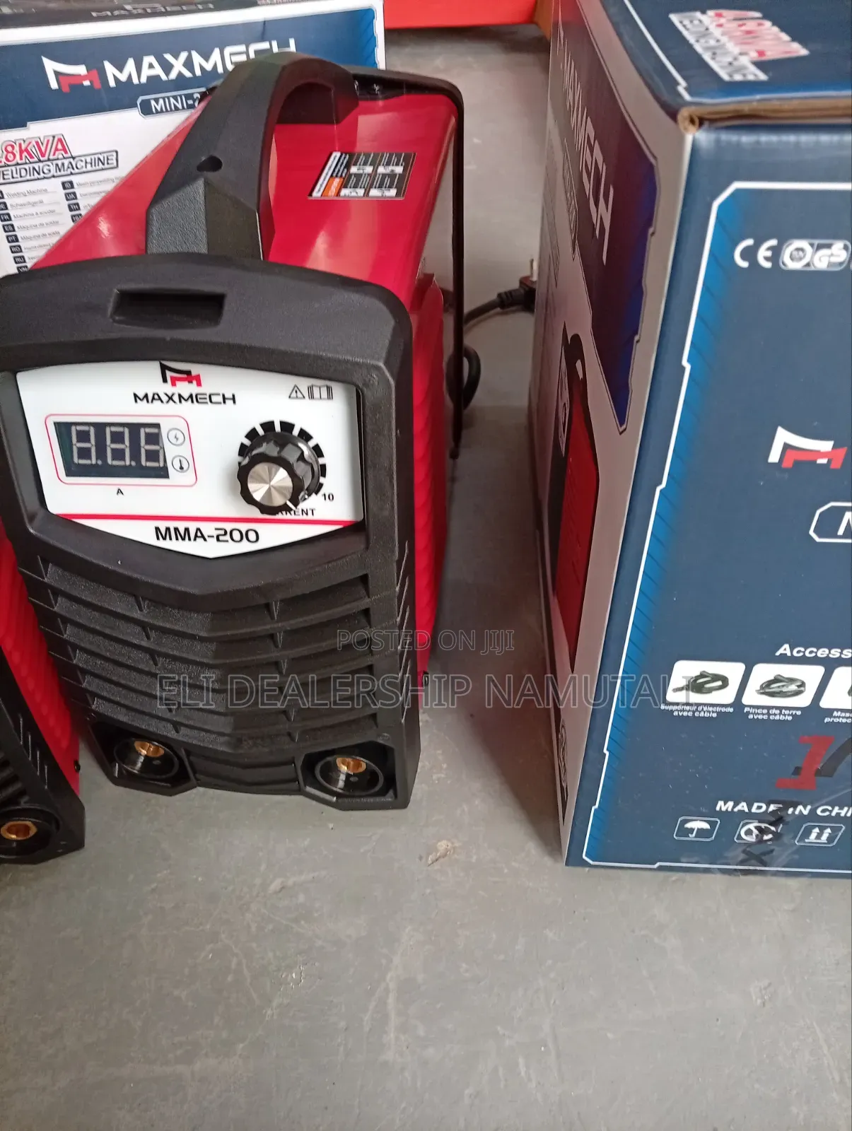 220v Portable Arc Welder With Cooling Fan and Digital Display