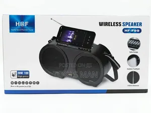 H at F Hf-F99 Solar Wireless Speaker With Flashlight 7 Antennas.