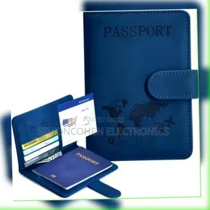 Leather Passport Holder Wallet