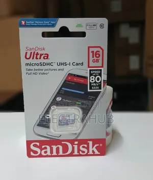 Sandisk Ultra 16gb Memory Card Brand New Sealed
