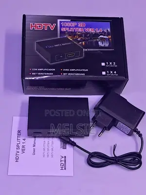 Hdtv Hdmi Splitter 1x4 For Multiple Displays