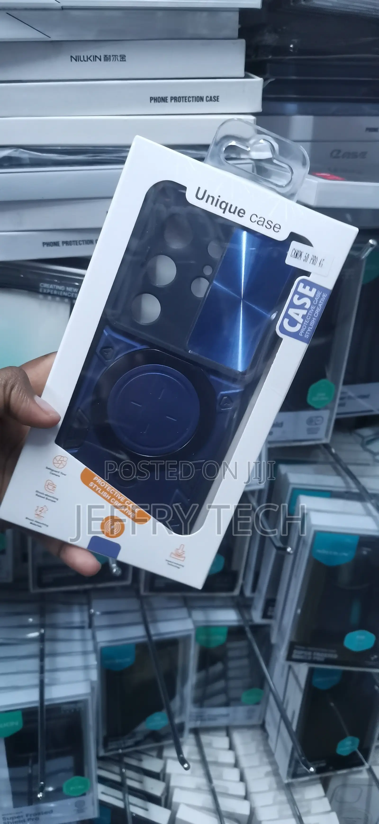 Tecno Camon 50 Pro Dual-Layer Hybrid Defense Case