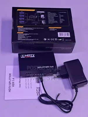 Hdmi Amplifier Splitter 1 Input To 4 Screens